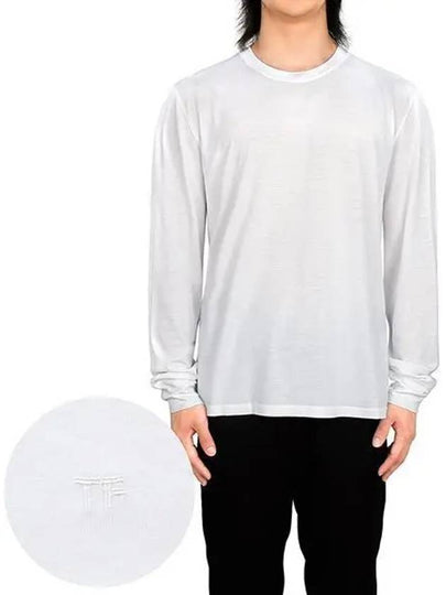 Crew Neck Long Sleeve T-Shirt White - TOM FORD - BALAAN 2