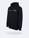 Logo Cotton Blend Hoodie Black - 1017 ALYX 9SM - BALAAN 4