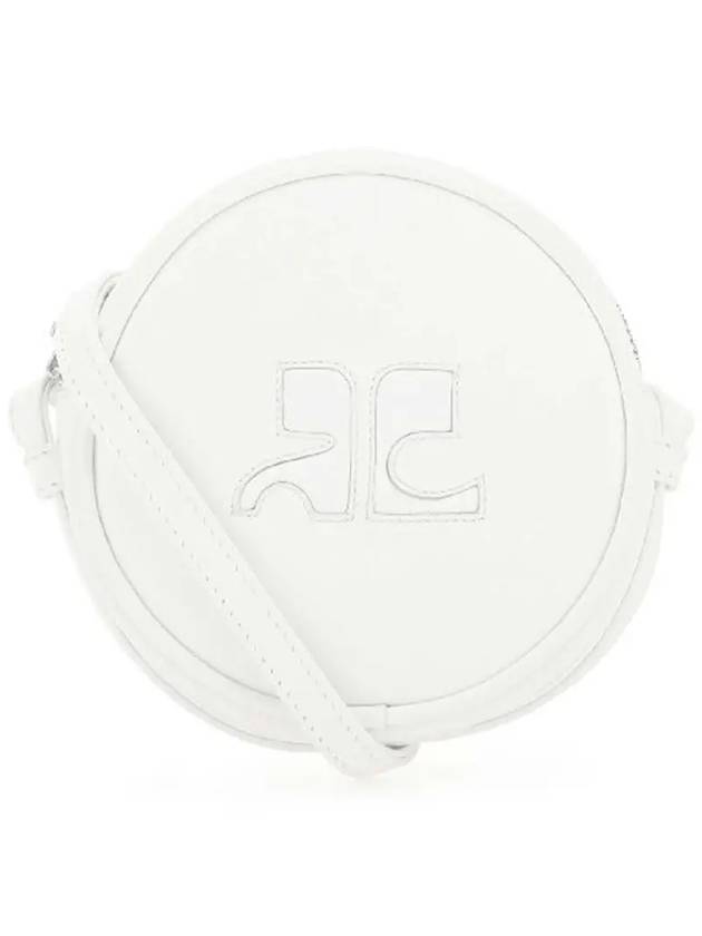 Reedition Sac Petit Cercle Cross Bag White - COURREGES - BALAAN 3