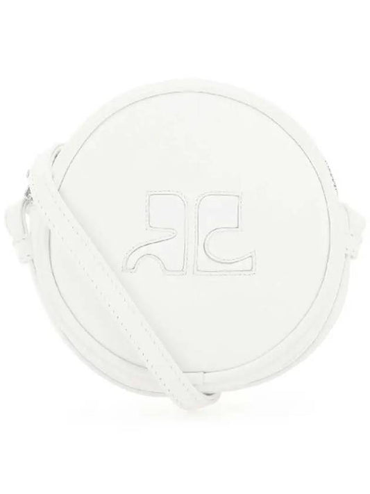 Reedition Sac Petit Cercle Cross Bag White - COURREGES - BALAAN 2