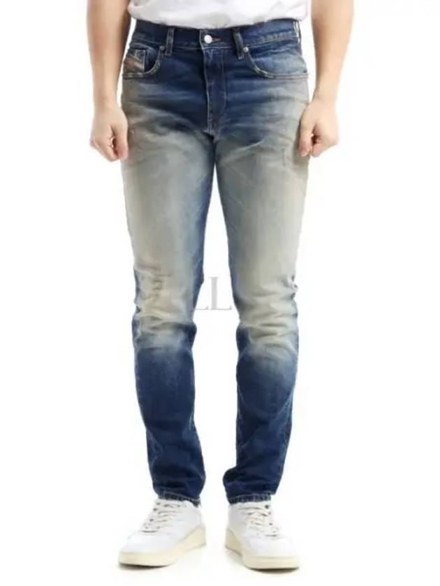 2019 D Strukt Slim Jeans Medium Aged Denim - DIESEL - BALAAN 2