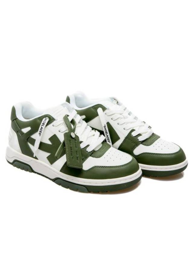 Out Of Office Low Top Sneakers Green - OFF WHITE - BALAAN 3