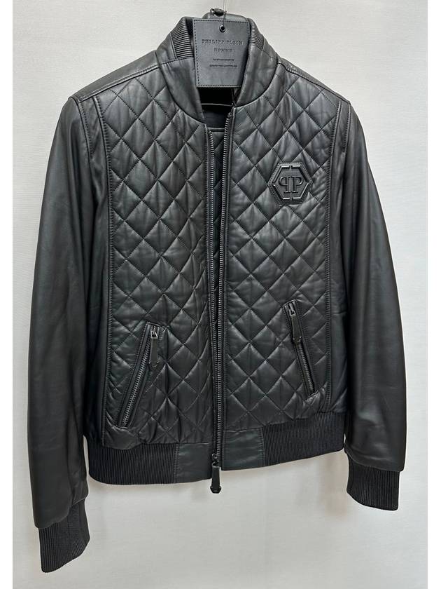 Big Swarovski quilted leather jacket 95 - PHILIPP PLEIN - BALAAN 2