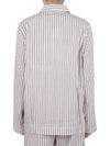 Poplin Pajamas Long Sleeve Shirt Hopper Stripe - TEKLA - 9