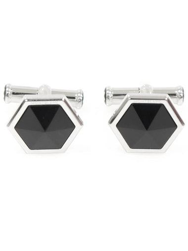 118599 Steel Onyx Sartorial Cuff Links - MONTBLANC - BALAAN 1