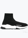 Speed Trainer High Top Sneakers Black - BALENCIAGA - BALAAN 2