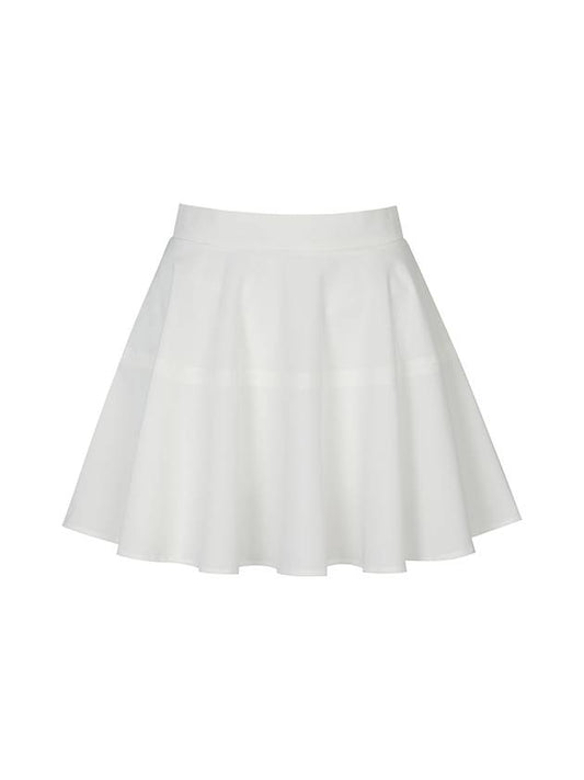 SUMMER SKATER SKIRT W INNER PANTSWhite - PLAYBOO - BALAAN 1