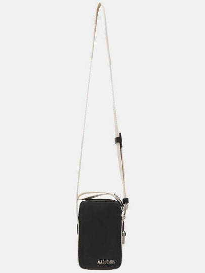 Le Cuerda Vertical Grosgrain Cross Bag Black - JACQUEMUS - BALAAN 2