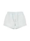 Flared Elasticated Waist Shorts Blue - BALENCIAGA - BALAAN 2