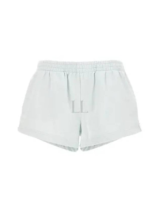 Flared Elasticated Waist Shorts Blue - BALENCIAGA - BALAAN 2