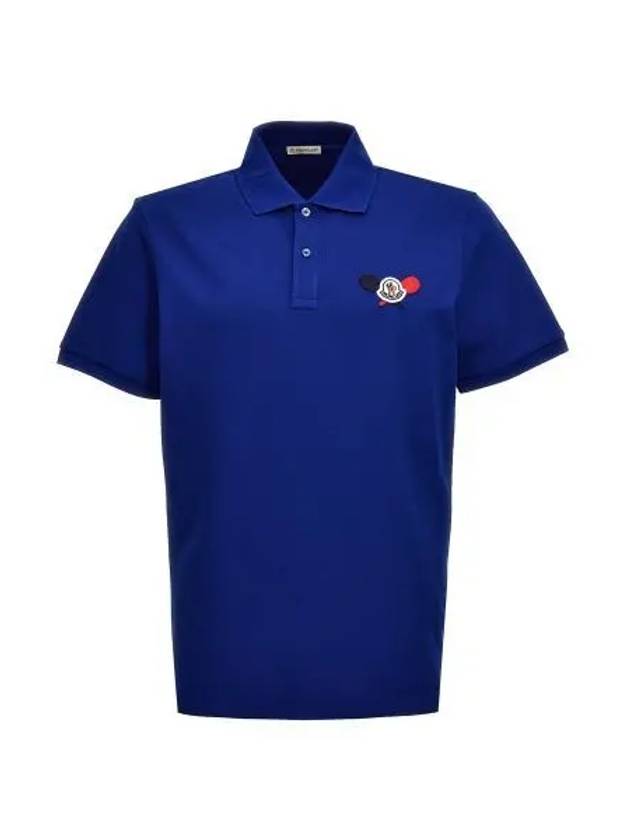 I Domestic shipping 24 8A00009 89A16 73H logo patch polo shirt kr 204344 - MONCLER - BALAAN 1