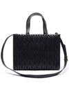 Matelasse Nappa Leather Tote Bag Black - MIU MIU - BALAAN 5