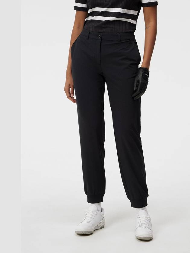 Elena Jogger Pants Black - J.LINDEBERG - BALAAN 3