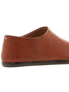 Tabi Babouche Leather Slippers Brown - MAISON MARGIELA - BALAAN 11