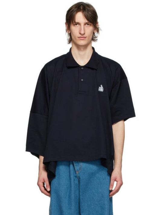 Mother And Child Asymmetric Polo - LANVIN - BALAAN 1