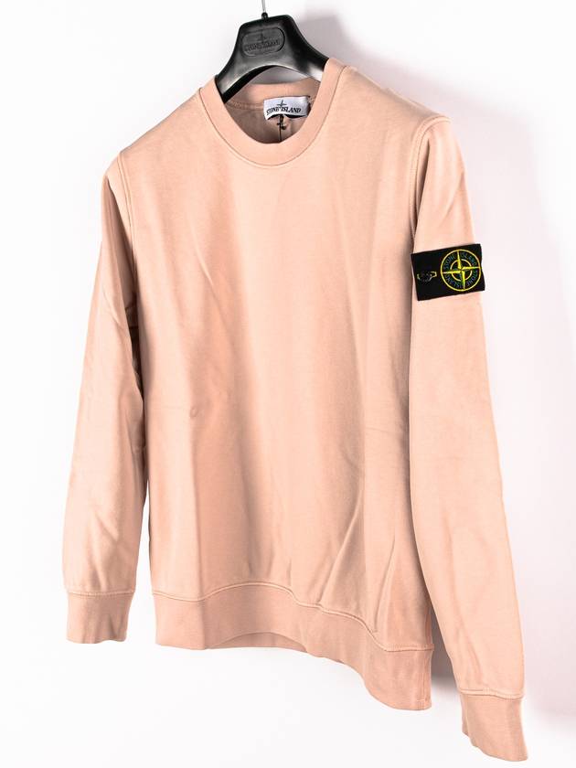 Men's Wappen Patch Sweatshirt Antique Rose - STONE ISLAND - BALAAN 3