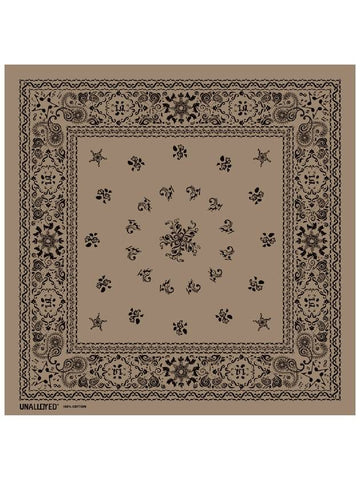 Note Paisley Bandana Beige - UNALLOYED - BALAAN 1