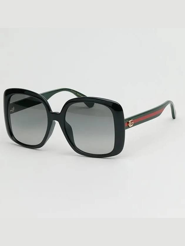 Eyewear Square Frame Sunglasses Black - GUCCI - BALAAN 9