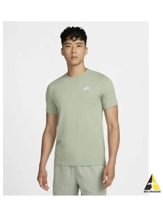 Men s Short Sleeves NSW Club AR4999 371 - NIKE - BALAAN 2