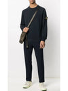 Wappen Patch Round Sweatshirt Navy - STONE ISLAND - BALAAN 3