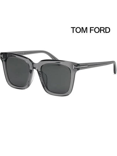 Eyewear Square Asian Fit Sunglasses Grey - TOM FORD - BALAAN 2