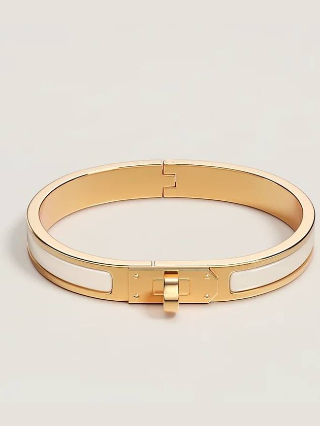 Mini Click Kelly Bracelet Gold Cream - HERMES - BALAAN 2