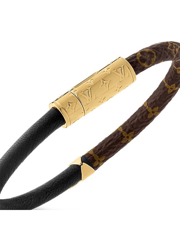 Daily Confidential Bracelet Brown Gold - LOUIS VUITTON - BALAAN 4