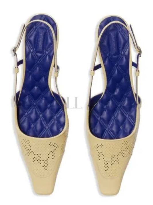 50mm leather slingback pumps - BURBERRY - BALAAN 2