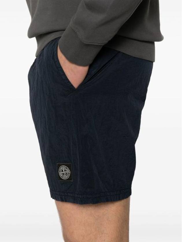 Nylon Metal Econyl Swim Shorts Navy - STONE ISLAND - BALAAN 3