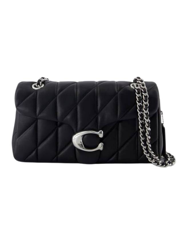 Tabby 26 With Quilted Shoulder Bag Black - COACH - BALAAN 1