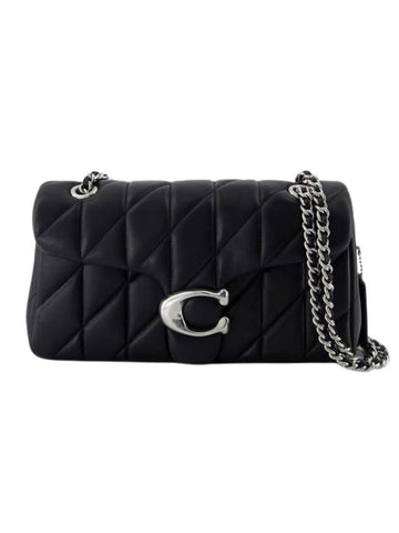 Tabby 26 With Quilted Shoulder Bag Black - COACH - BALAAN 1