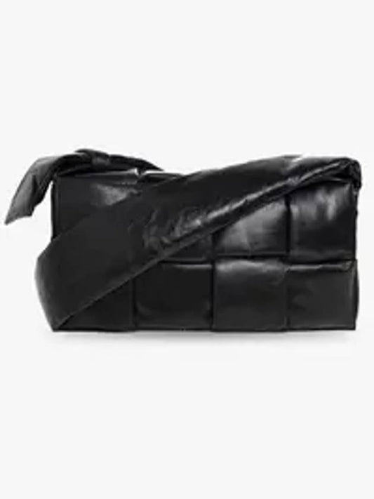 Cassette Tech Padded Cross Bag Black - BOTTEGA VENETA - BALAAN 2