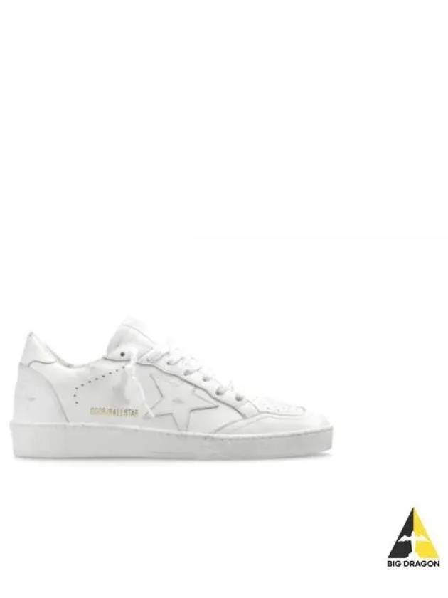 Ball Star Leather Low Top Sneakers White - GOLDEN GOOSE - BALAAN 2