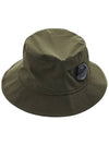 Chrome R Lens Bucket Hat Green - CP COMPANY - BALAAN 5