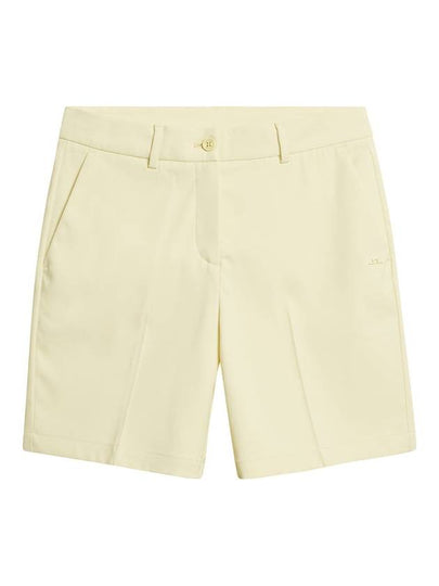 Women's Gwen Long Shorts Yellow - J.LINDEBERG - BALAAN 2