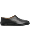 Square Toe Flat Loafers Black - MAISON MARGIELA - BALAAN 1