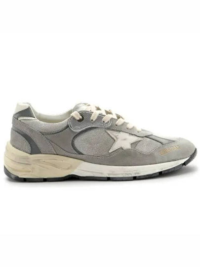 Dad-Star Low Top Sneakers Grey Silver White - GOLDEN GOOSE - BALAAN 2