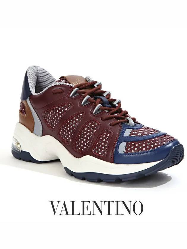 X-Ray Main Collection Low Top Sneakers Red - VALENTINO - BALAAN 2