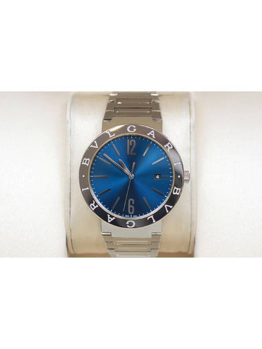 New see through back watch blue plate automatic 41MM 103720 - BVLGARI - BALAAN 1