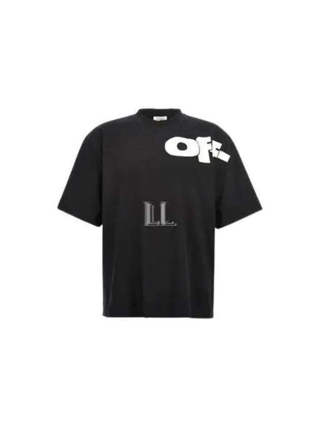 Shared Logo Short Sleeve T-Shirt Black - OFF WHITE - BALAAN 2