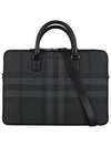 Slim Ainsworth Check Case Dark Grey - BURBERRY - BALAAN 3