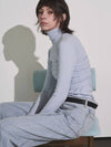 Women's Layered Turtleneck Sky Blue - SIGREAT - BALAAN 1