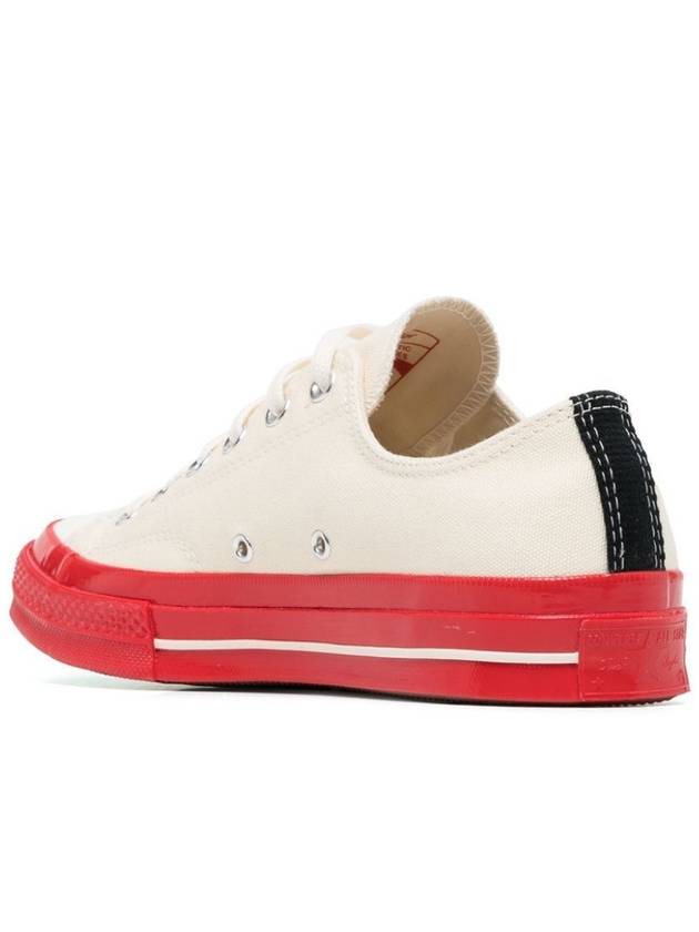 Comme des GarÃ§ons PLAY x Converse Chuck 70 Sneakers - COMME DES GARCONS - BALAAN 3