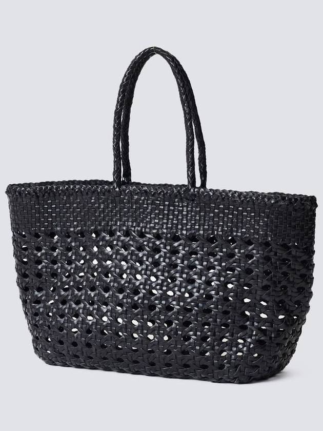 Cannage Kanpur Basket Tote Bag Black - DRAGON DIFFUSION - BALAAN 3