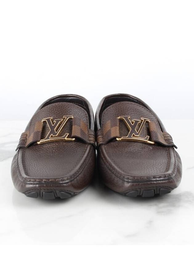 Damier LV leather loafers 6 255 260 - LOUIS VUITTON - BALAAN 3