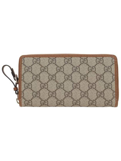 GG Supreme Canvas Long Wallet Beige - GUCCI - BALAAN 2