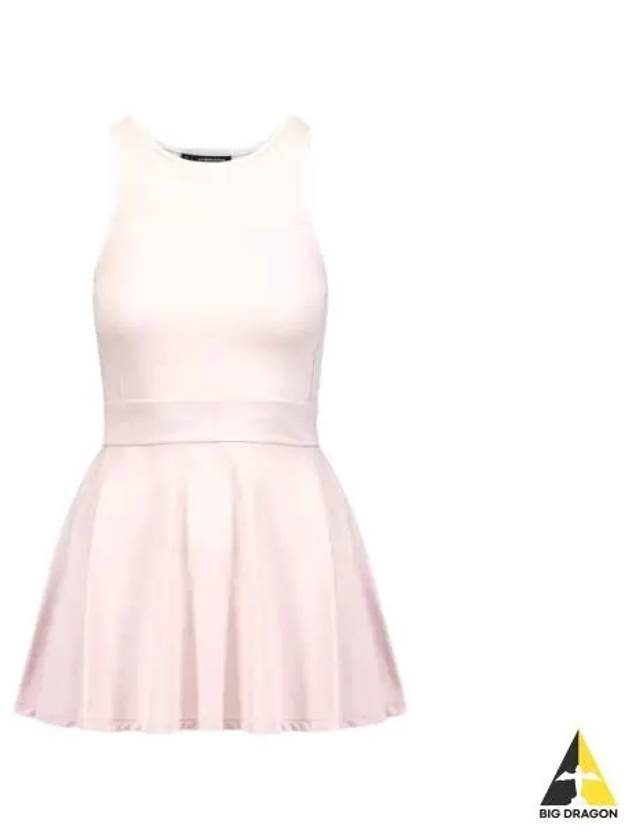 Sportswear Elodie Cutout Sleeveless Short Dress Cradle Pink - J.LINDEBERG - BALAAN 2