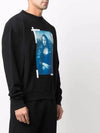 Mona Lisa Over Sweatshirt Black - OFF WHITE - BALAAN 5