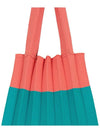 Tote bag coral green - PLEATSMAMA - BALAAN 3