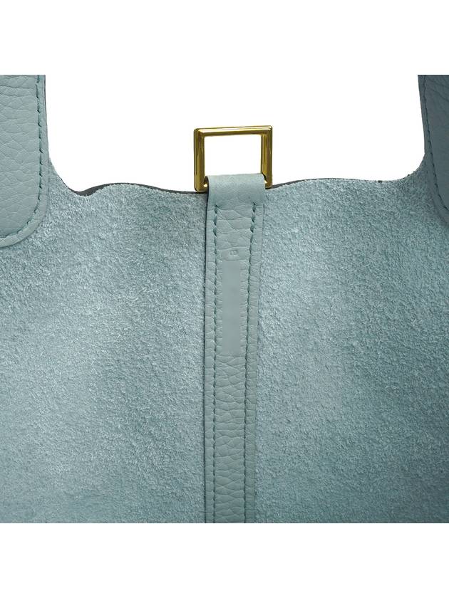 Picotin Lock 18 Tote Bag Blue Pale - HERMES - BALAAN 9